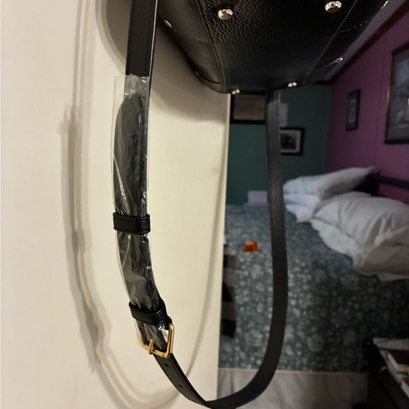 Coach Millie Satchel Handbag Black Leather Great Condition No Flaws No Smells - Picture 6 of 15